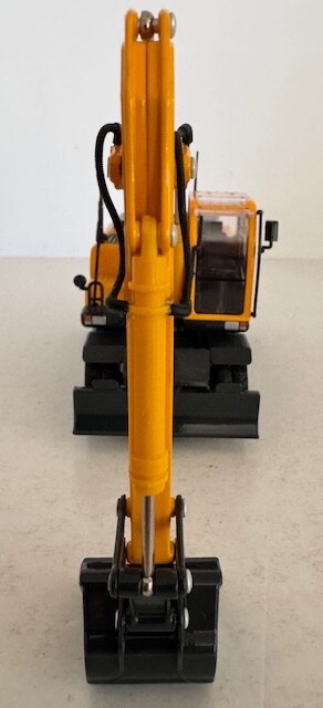 HYUNDAI 215-9 ミニチュア重機 1/40 1:40 Hyundai Robex 210W-9 Wheeled Excavator Diecast Model | eBay