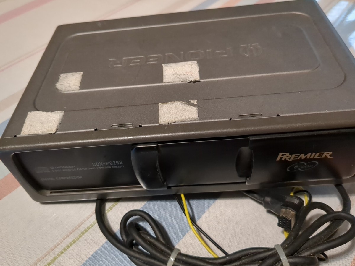 Pioneer Premier CDX-P626S 6 Disc Changer Multi-CD Player