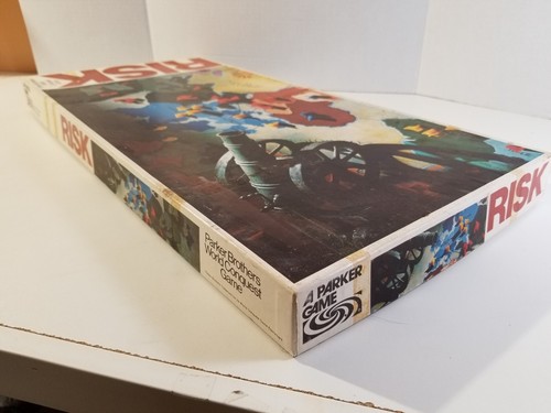 Vintage 1975 Risk Board Game Parker Brothers World War Conquest Strategy Game - Picture 7 of 12