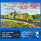 Armored Train of Type Bp-42 «Pravda» (№754) 1/72 Scale Plastic Model Kit Umt 690