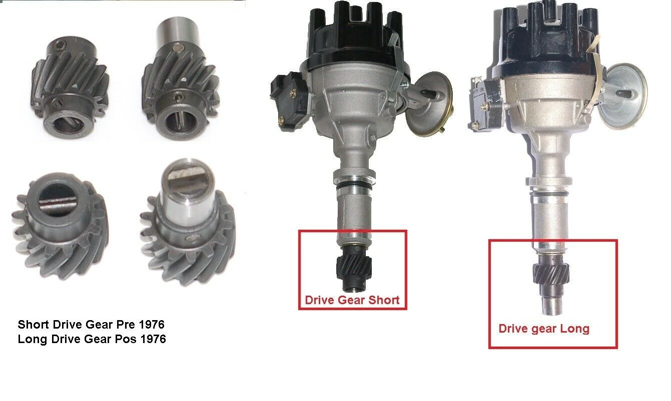 Distributor V8 Drive Gear Rover SD1 P5 P6 Land Rover Morgan TVR MGB Predrilled - Picture 1 of 1