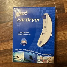 Mack's Ear Dryer - Soothing Electronic Warm Air Ear Dryer for Swimming,
