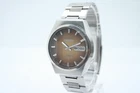 [EXC+3] Vintage Seiko 5 Actus SS 6106-8760 Automatic Day/Date Brown Dial Mens