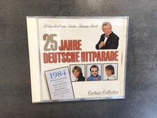 CD  "25 Jahre Deutsche Hitparade, 1984",  von 1995,  sehr guter Zustand