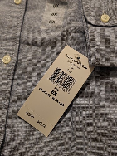 Three Kid (Boy) Polo Shirts Toddler Size Six Brand New - Picture 2 of 6