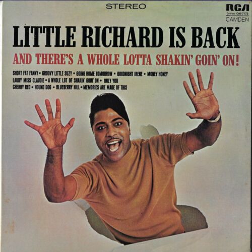 LITTLE RICHARD is back AUSSIE RCA CAMDEN LP CAS-7172_original 1973 issue - Picture 1 of 4