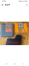 sigillo circolare Donkey Kong Classics completo di scatola nintendo nes gioco originale