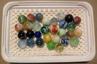(30) Antique WWII Era Toy Marbles Assortment - Unique Collectible Lot #2