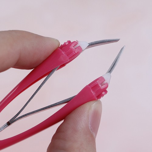 Matically retractable non-slip cosmetic eyebrow tweezers hair removal-fo - Picture 5 of 8