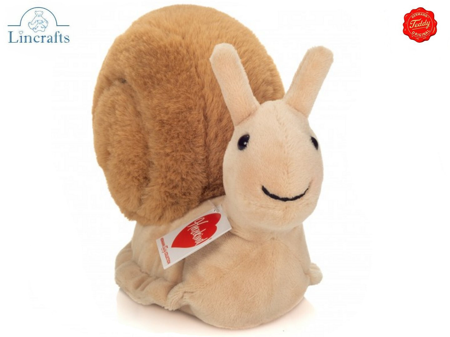 Teddy Hermann Snail (Lotta)  93955 Plush Soft Toy  Lincrafts  UK Est.1993