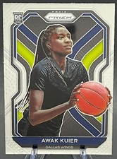 Awak Kuier 2021 Prizm WNBA Silver Prizm RC Rookie Finland Dallas Wings #90