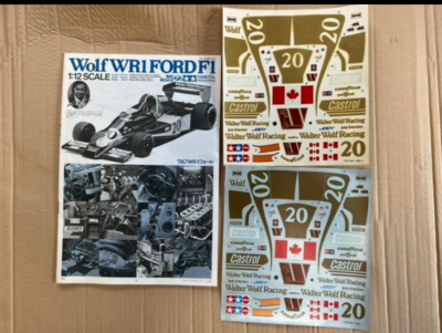Tamiya 1/12 Wolf WR1 1977 Big Scale Series 44 Model kit | eBay