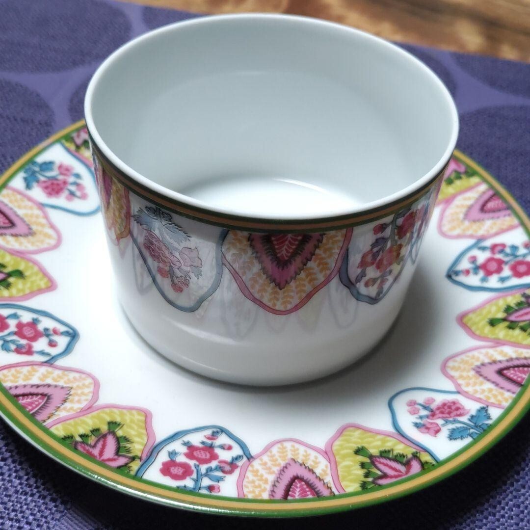 フィリップ・デズリエール（Philippe Deshoulieres）陶器 Philippe Deshoulieres Limoges Persepolis Cup Saucer PATRICK FREY