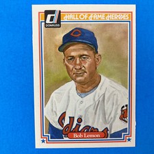 Bob Lemon 1983 Donruss Hall of Fame Heroes #30 MLB Cleveland Indians