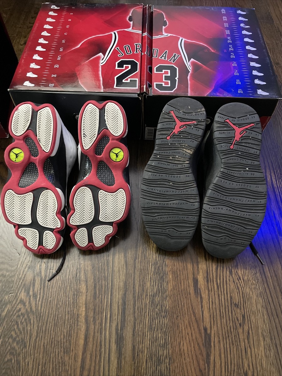 Nike Air Jordan Collezione 13/10 CDP Pack Size 9.5 Retro XIII X