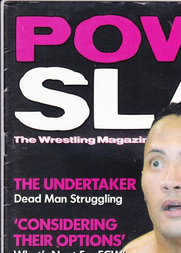 Power Slam Magazine #80 March 2001 Wrestling WWF The Rock Undertaker ECW WCW - Picture 3 of 10