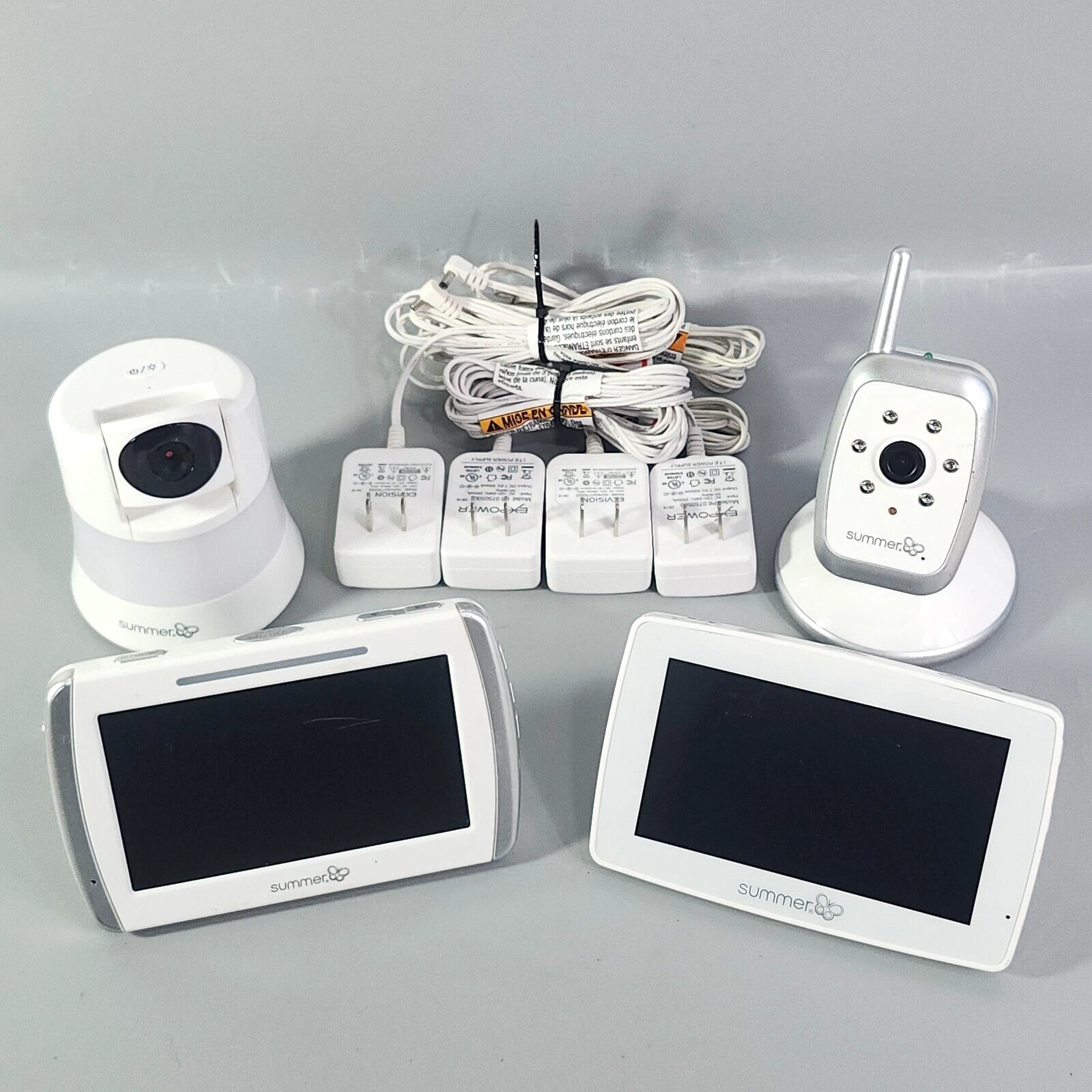 Summer InView Baby Monitor Digital Video Camera Lot of 4 PZK958R 958T 900R 903T
