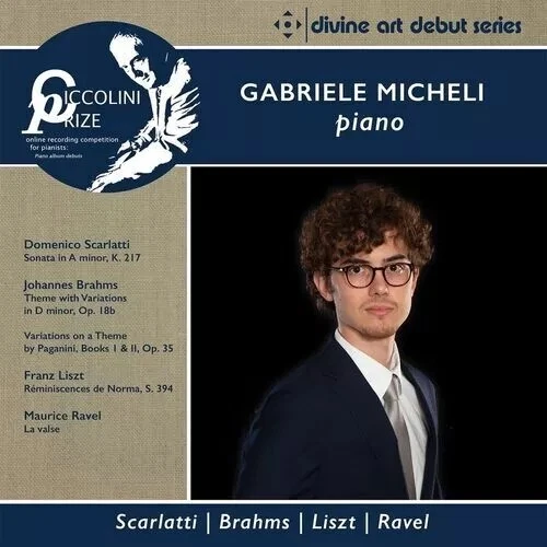 BRAHMS / LISZT / MICHELI - CICCOLINI PRIZEWINNER RECITAL NEW CD - Picture 1 of 1