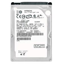 Hitachi 500GB HTS545050B9A300 8Mb Cache 5400Rpm SATA II 2.5'' Inch Disk