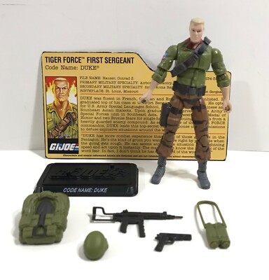 GI Joe 25th Anniversary Duke Tiger Force loose figure 2008