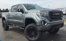 KING FENDER FLARES fits 19-25 GMC SIERRA 1500 5.8' 6.6' bed size pocket TEXTURE