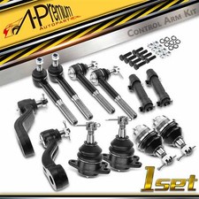 A-Premium 12x Inner & Outer Control Arm & Tie Rod End for Chevy Tahoe GMC Yukon