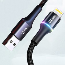 LED iPhone Charger Cable Data Cord for iPhone 14 13 12 11 Pro XS Max 7 8 6s Plus