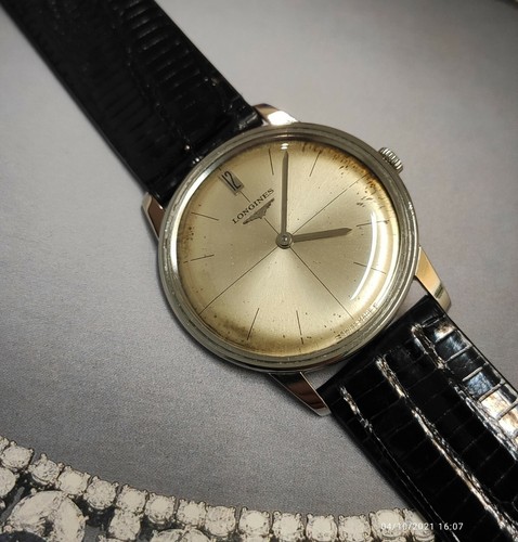 VINTAGE LONGINES ULTRA SLIM MANUAL WIND CAL.428 MEN`S WATCH - 第 7/12 張圖片
