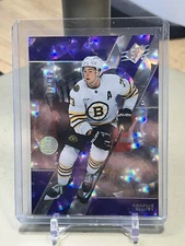 2023-24 UD SPx Charlie McAvoy Parallax Purple 129/149 - Boston Bruins #23