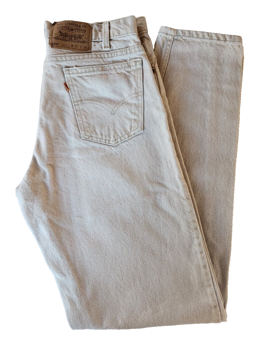 リーバイス550 W32L34 Vintage Levi's 550 Relaxed Fit jeans Size 32X34(31x34 Actual