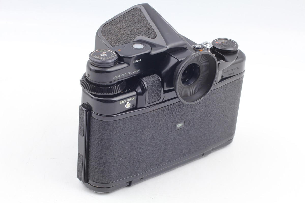 ❁極美品❁SMC PENTAX ペンタックス 67 75mm f4.5 MINT Lens w Grip [Exc.5] Pentax 6x7 67 TTL Camera + SMC P