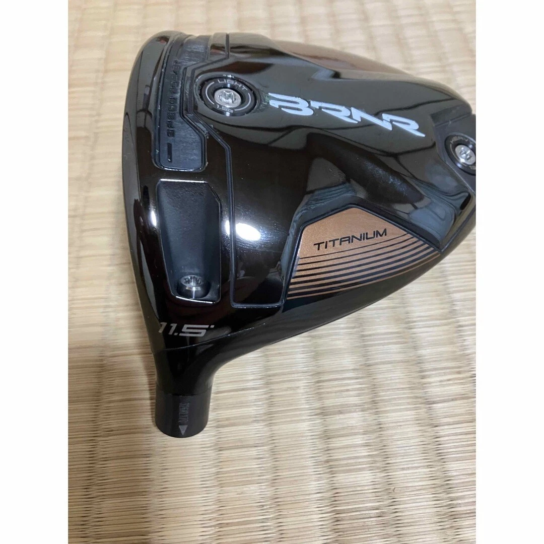 TaylorMade BRNR Mini Driver Left-Handed 11.5 Head Black Titanium Golf