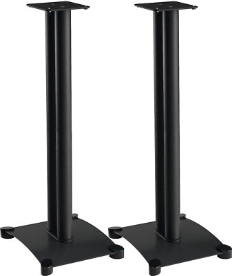 Sanus SF34-B1 Black Pair 34'' Speaker Stands