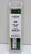 Crucial by Micron | 4GB | DDR4 | 2400MHz RAM | Model #CT4G4DFS824A