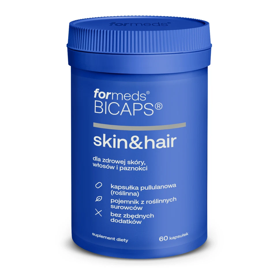 Formeds Bicaps Skin&Hair, 60 gélules