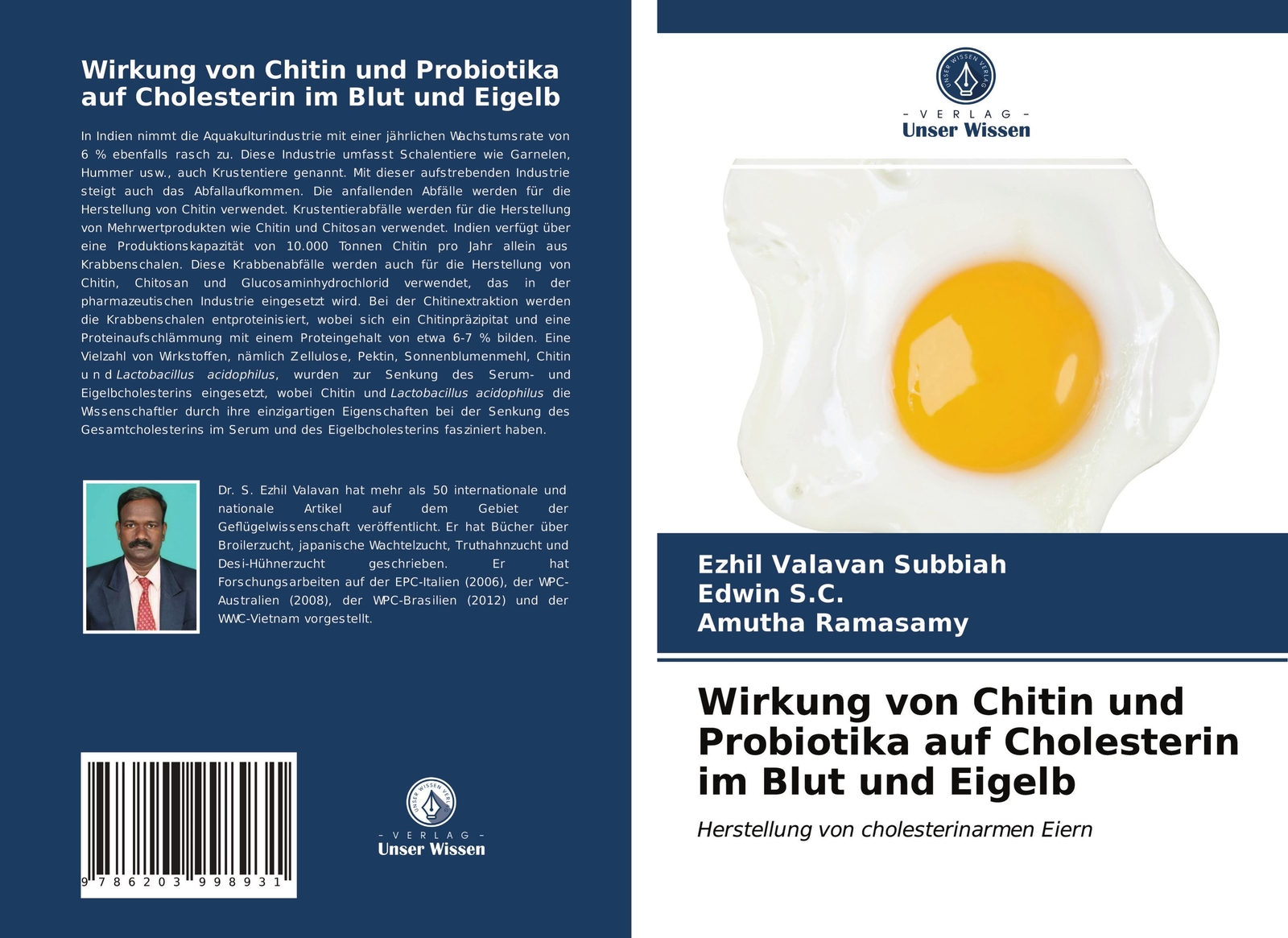 Thumbnail - Wirkung Von Chitin Und Probiotika Auf Cholesterin Blut Und Eigelb