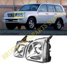 1pcs Lh Driver Side Headlight Searchlight Chrome Hid K For Lexus Lx470 1998-02 1pcs Lh Driver Side Headlight Searchlight Chrome Hid K For Lexus Lx470 1998-02