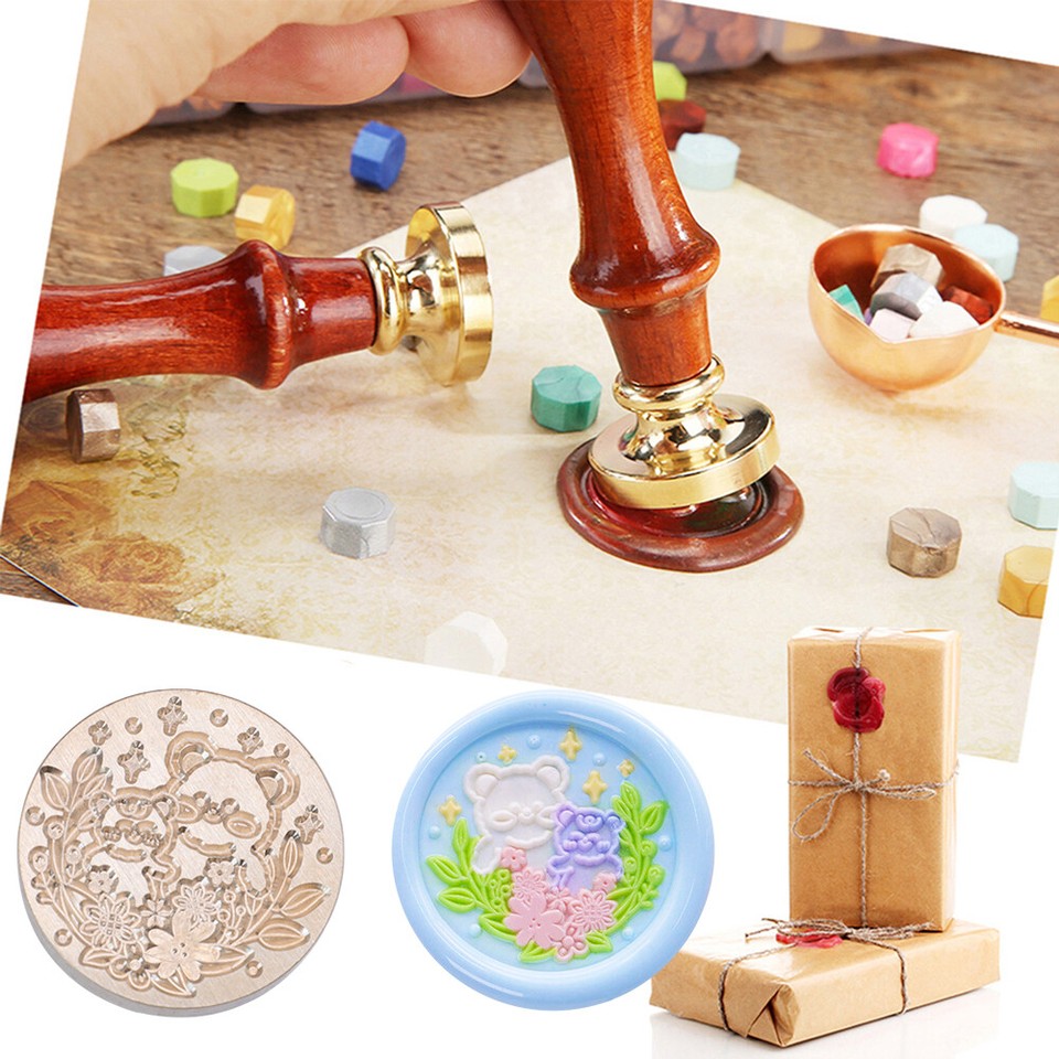 Animal Series Seal Copper Head 3D Relief Fire Paint Copper Head for