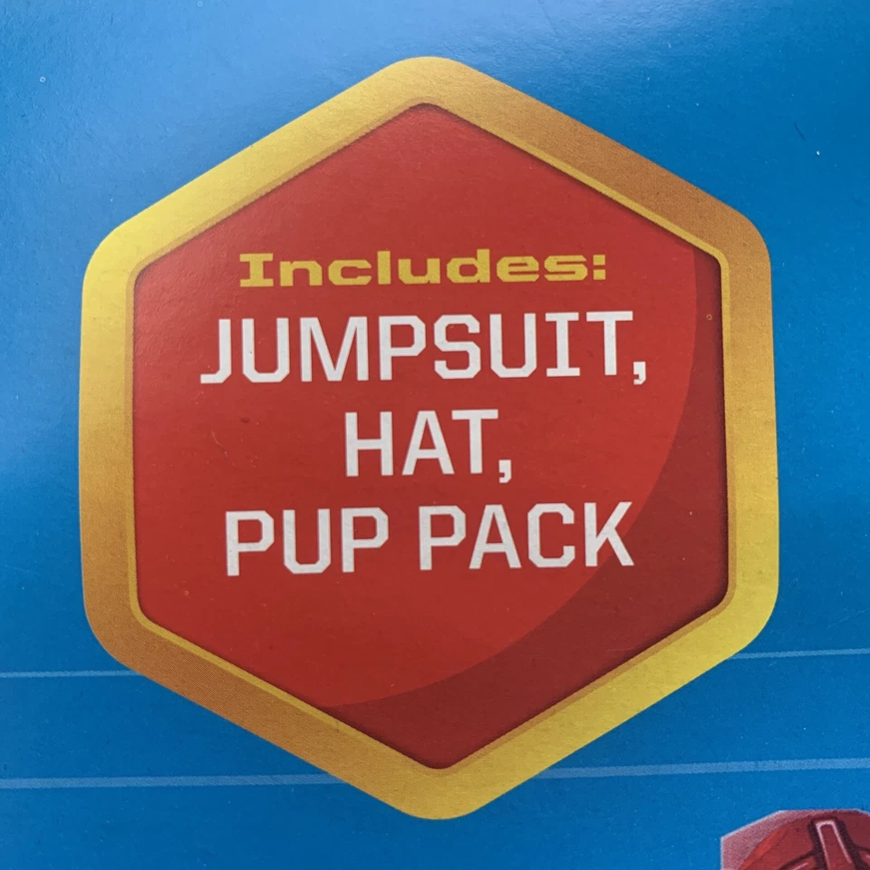 MARSHALL Patrulla Canina HABLANDO Disfraz de Halloween Niño Talla 2T-3T Paquete de Cachorro BOMBRERO Foto 2 de 4