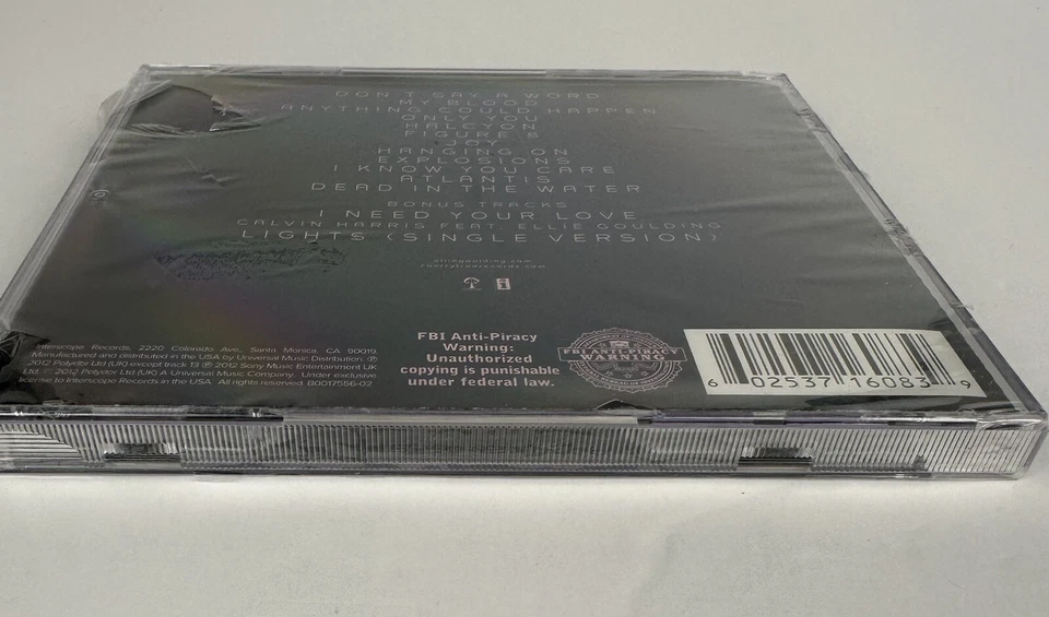 Ellie Goulding: Halcyon (CD, 2012) SEALED - Imagem 4 de 4