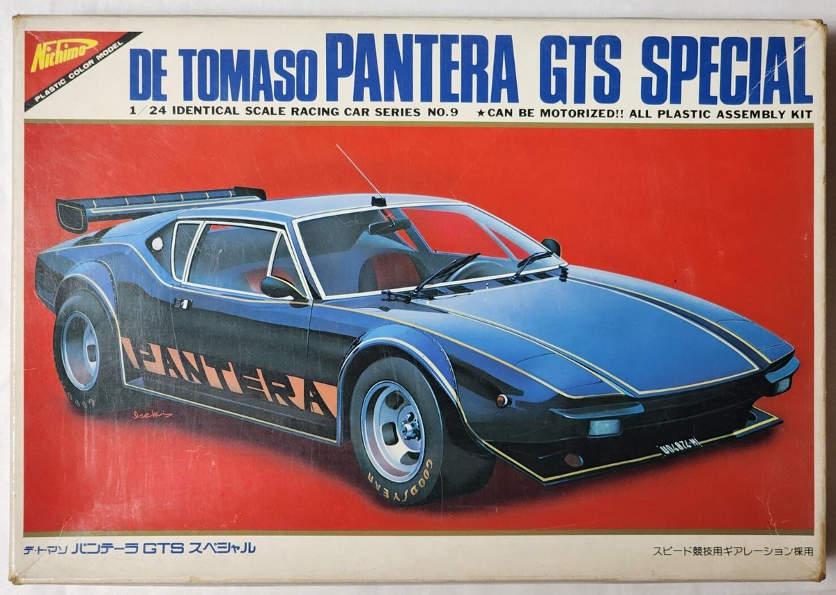 De Tomaso Pantera GTS 1/24 プラモデルキット、未使用 Nichimo 1/24 De Tomaso Pantera GTS Special Model Kit | eBay
