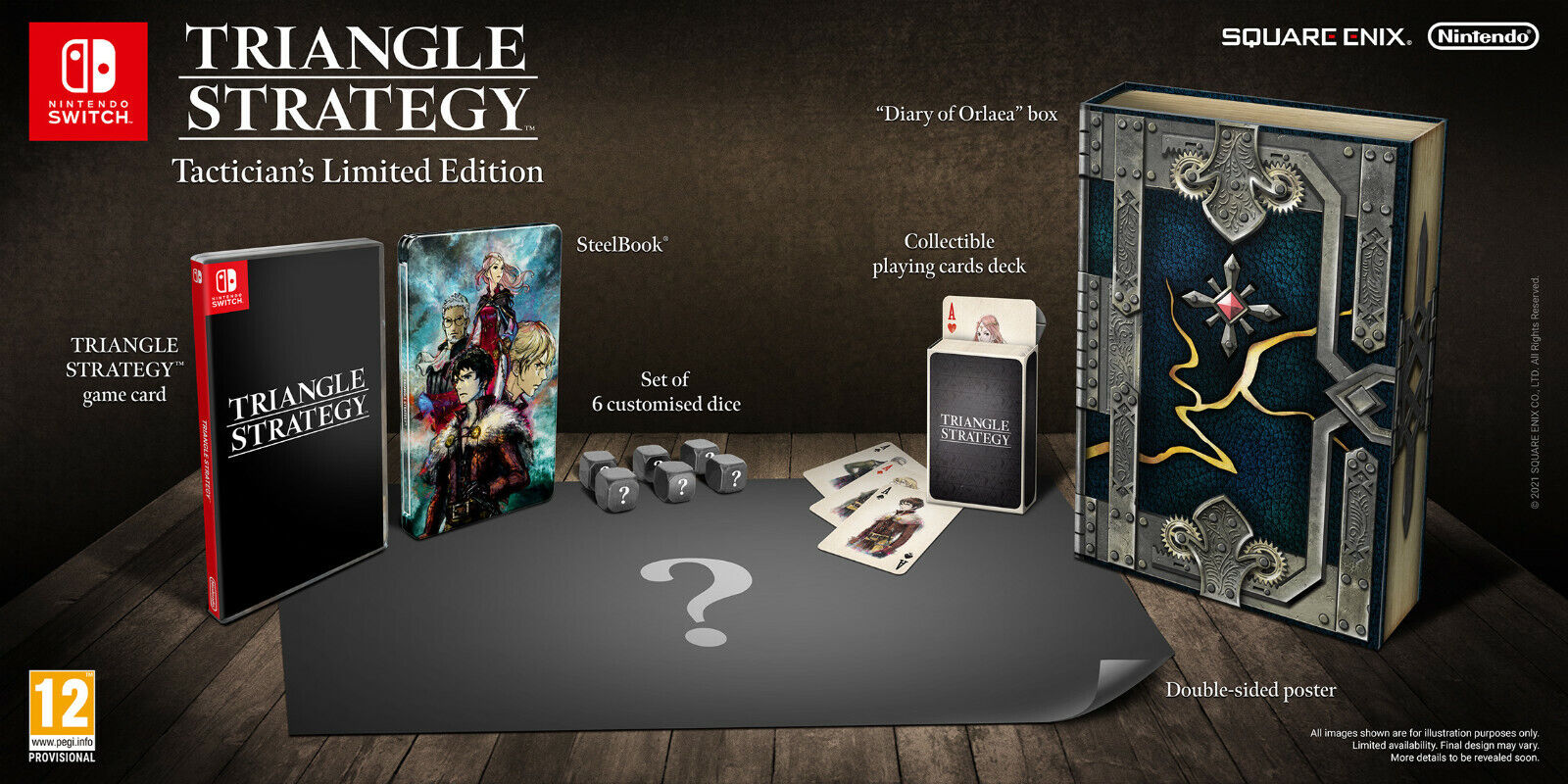 Triangle Strategy Square Enix Collector's Edition (Nintendo Switch 
