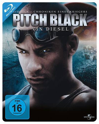 Pitch Black - Planet der Finsternis - Steelbook - Blu-ray - NEU - Imagen 1 de 1