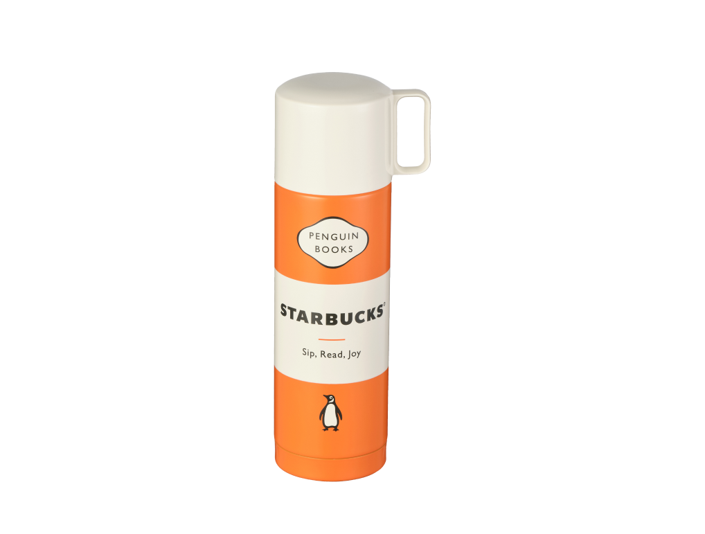 STARBUCKS PENGUIN BOOKS 水筒 STARBUCKS Korea 2024 x Penguin Books FEJ Thermos 500ml