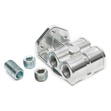 Base de filtro de aceite remota única Transdapt 1045; 1/2" Npt horizontal Portsph8A