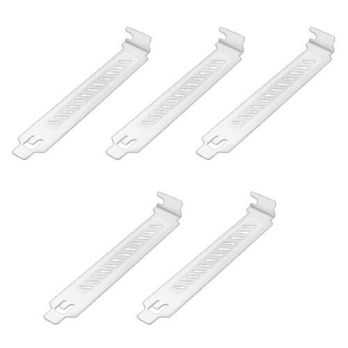 Alloy Steel PCI Slot Covers 5pcs For Enhances Desktop Case Ventilation Filter - Afbeelding 6 van 10