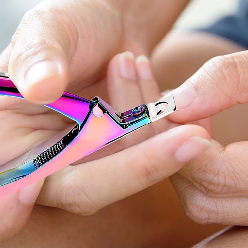 Professional Acrylic Nail Clippers Fake Nail Clippers for Home Salon Manicure - Picture 4 of 7