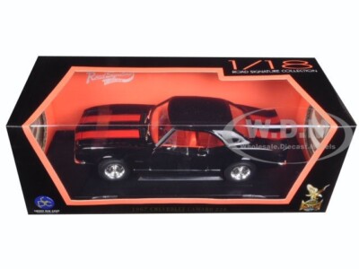 1967 CHEVROLET CAMARO Z/28 BLACK 1/18 DIECAST MODEL BY ROAD