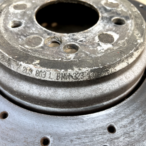 BMW E90 E92 E93 M3 Rear Brake Discs Genuine - Picture 10 of 10