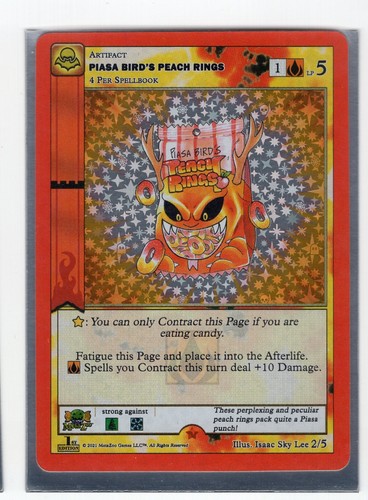 Piasa Bird's Peach Rings (First Edition) - Holiday Promos (HOLIP)